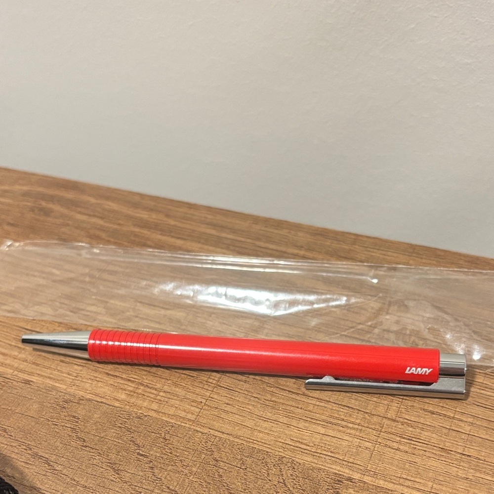 Vintage LAMY red pen